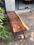  BÀN GỖ ME TÂY 160 x 48-52 x 5 cm 