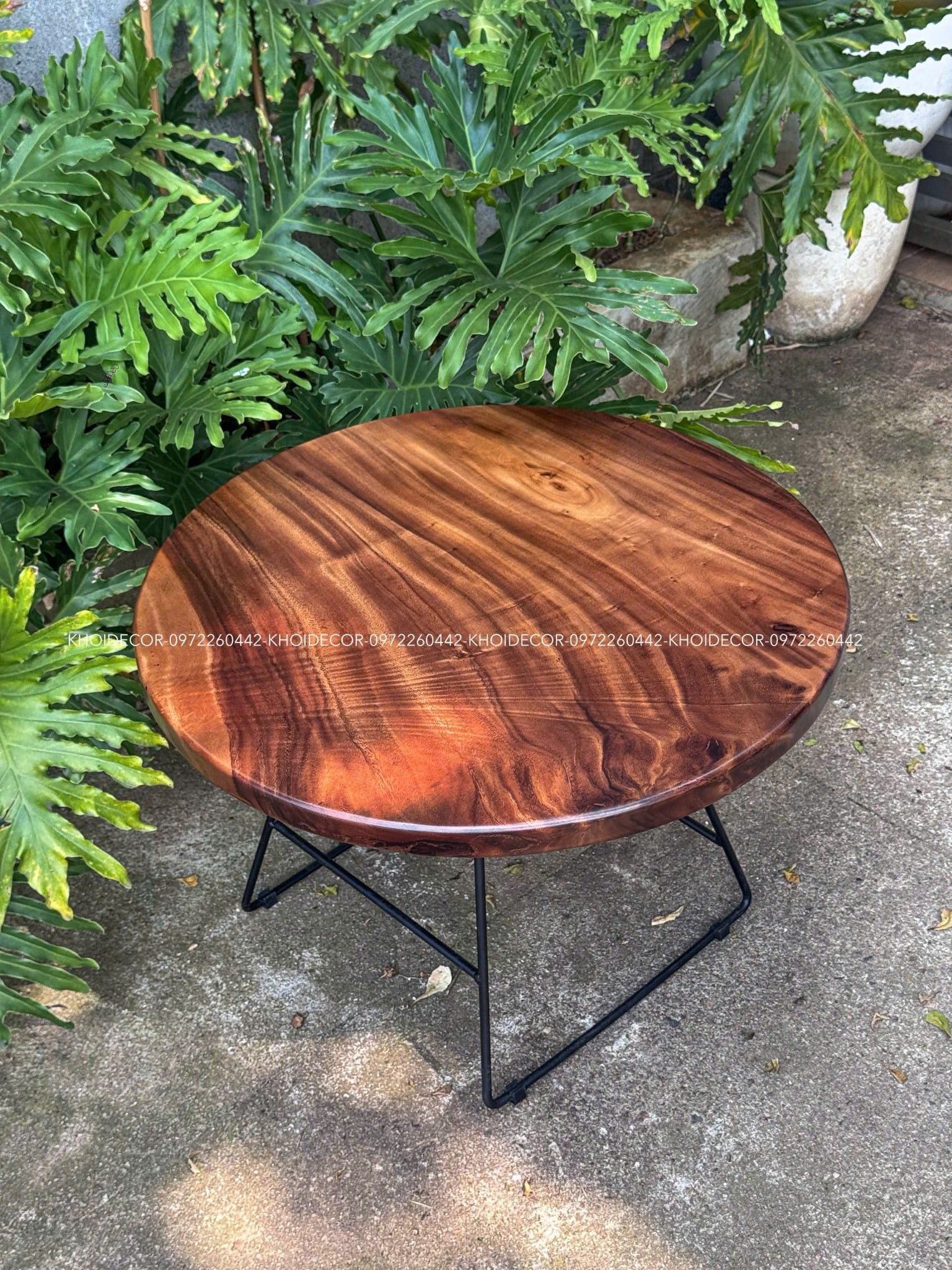  BÀN GỖ ME TÂY 70 x 3.5 cm 