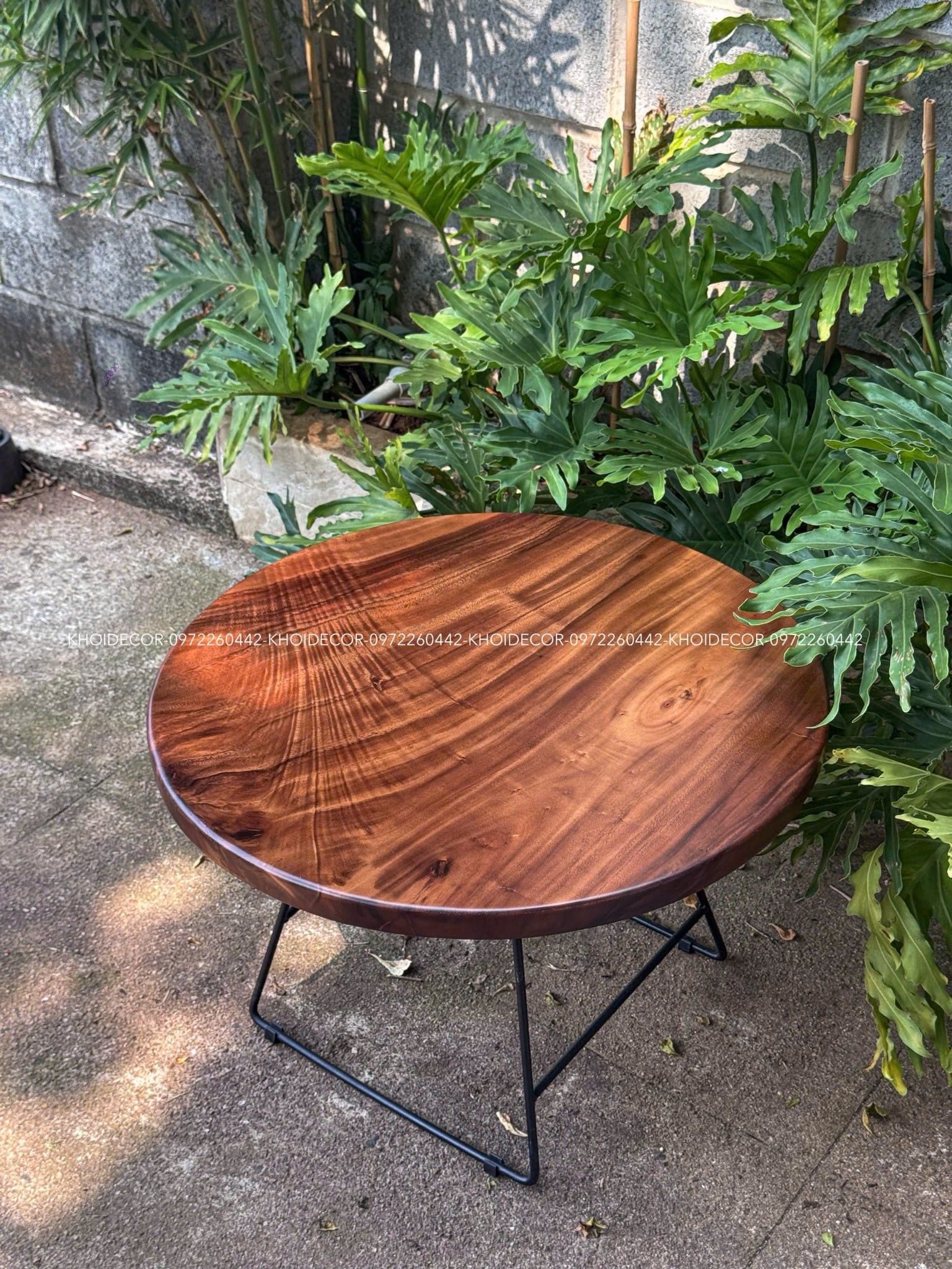 BÀN GỖ ME TÂY 70 x 3.5 cm 