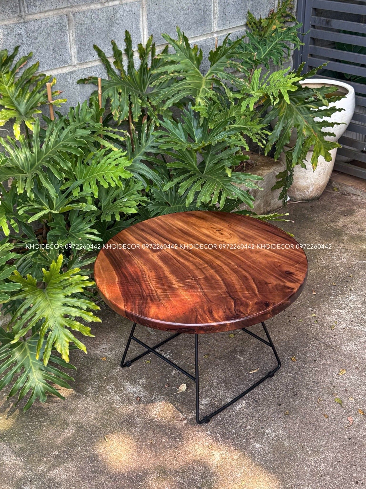  BÀN GỖ ME TÂY 70 x 3.5 cm 