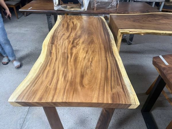  BÀN GỖ ME TÂY 160 x 70 x 5 cm 