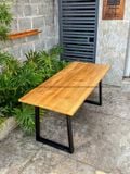  BÀN GỖ SỒI GHÉP N160 x R70 x D3 cm 