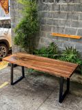  BÀN GỖ ME TÂY 181 x 71 x 5  cm 