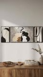  TRANH DECOR: GIA ĐÌNH VOI 