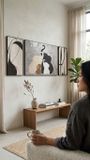  TRANH DECOR: GIA ĐÌNH VOI 
