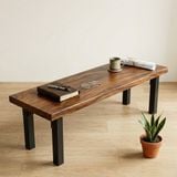  MẶT BÀN GỖ ME TÂY 145 x 40 x 5 cm 