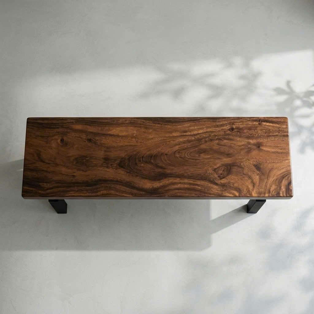  MẶT BÀN GỖ ME TÂY 145 x 40 x 5 cm 