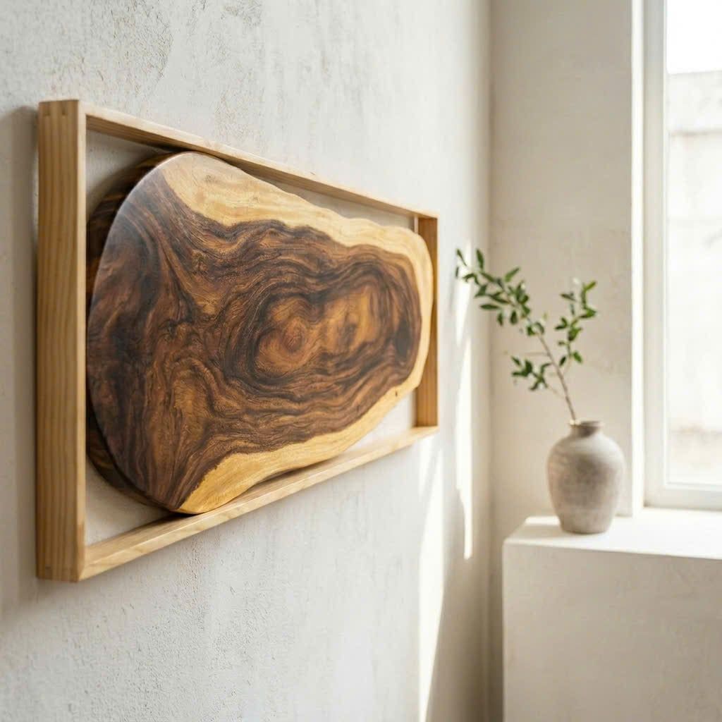  TRANH DECOR GỖ ME TÂY - N180 x R58 x D6 cm 