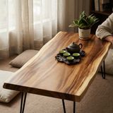  BÀN GỖ ME TÂY - N120 x R54-55 x D3 cm 