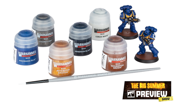  SPACE MARINES: INTERCESSORS + PAINTS/PEINTURES 