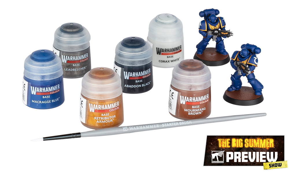 SPACE MARINES: INTERCESSORS + PAINTS/PEINTURES 