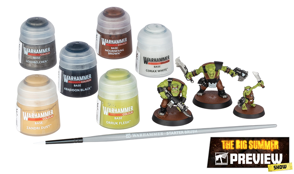  ORKS: BOYZ + PAINTS/PEINTURES 