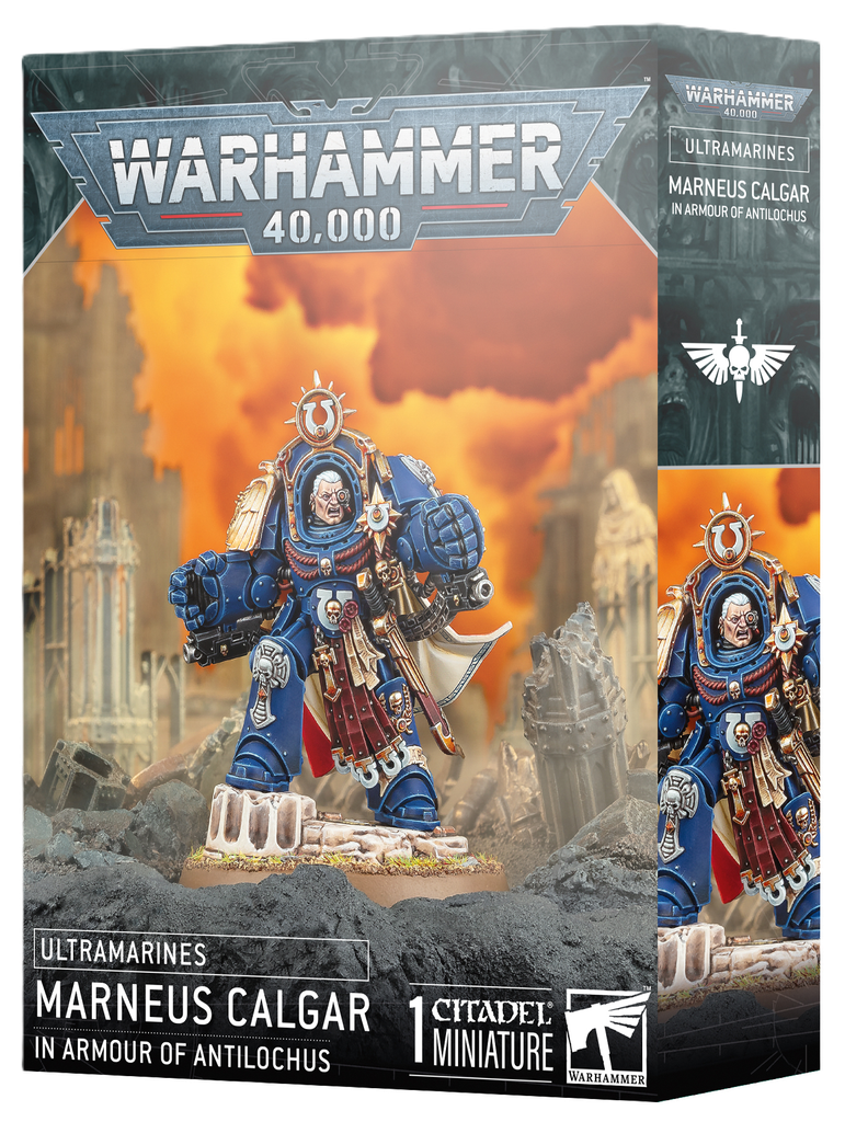  ULTRAMARINES: MARNEUS CALGAR IN ARMOUR OF ANTILOCHUS 