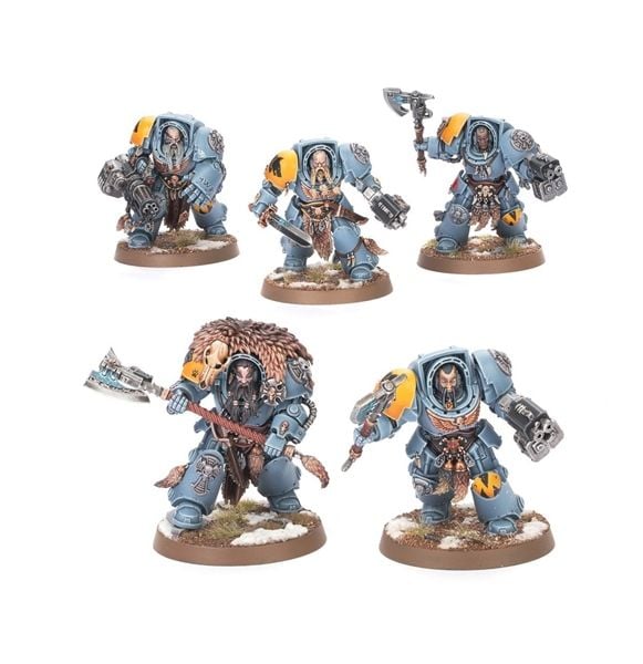  SPACE WOLVES: WOLF GUARD TERMINATORS 