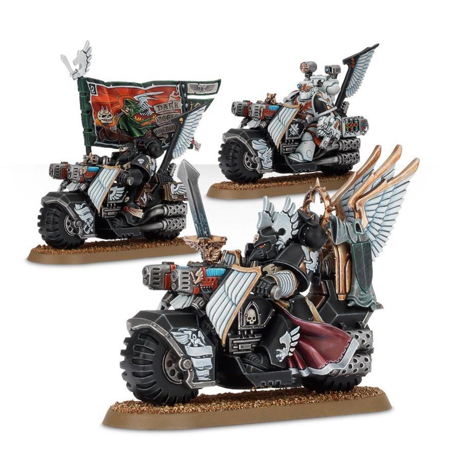  DARK ANGELS: RAVENWING COMMAND SQUAD 