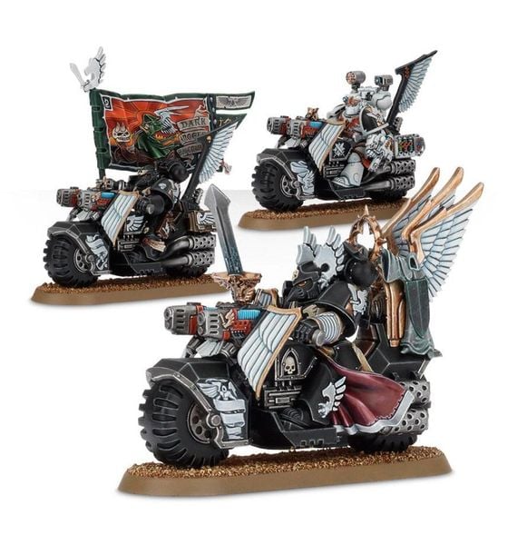  DARK ANGELS: RAVENWING COMMAND SQUAD 