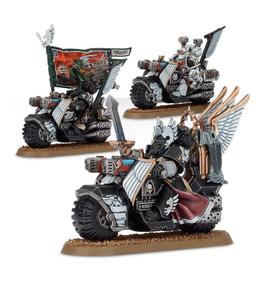  DARK ANGELS: RAVENWING COMMAND SQUAD 