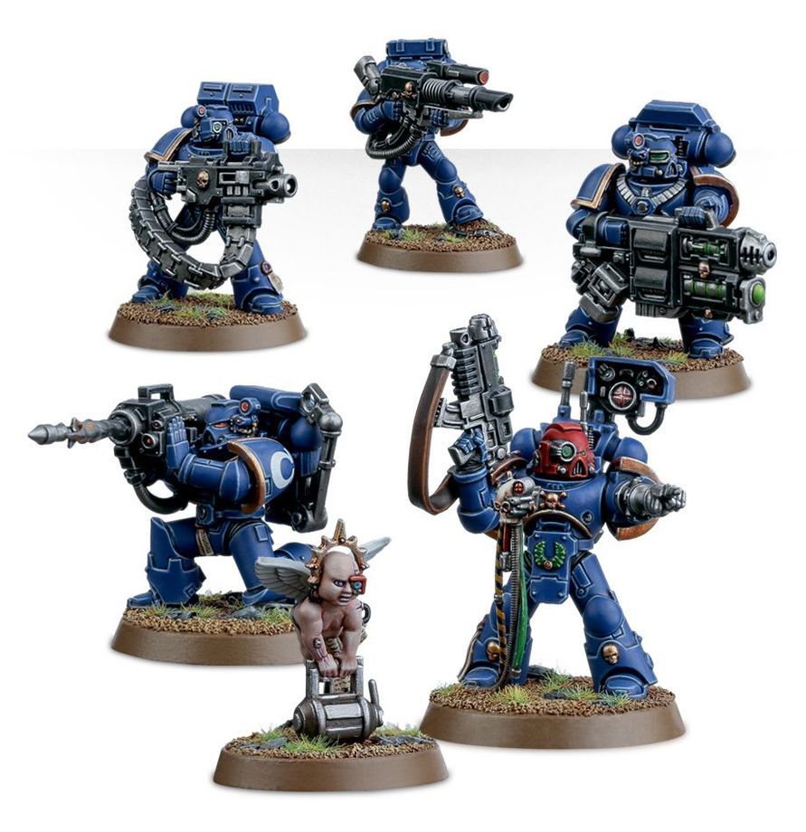  SPACE MARINES: DEVASTATOR SQUAD 