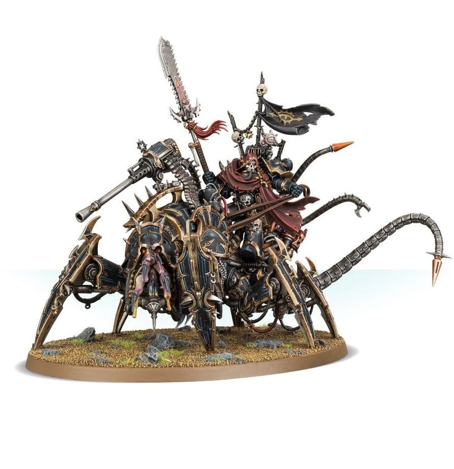  CHAOS SPACE MARINES: LORD DISCORDANT ON HELSTALKER 