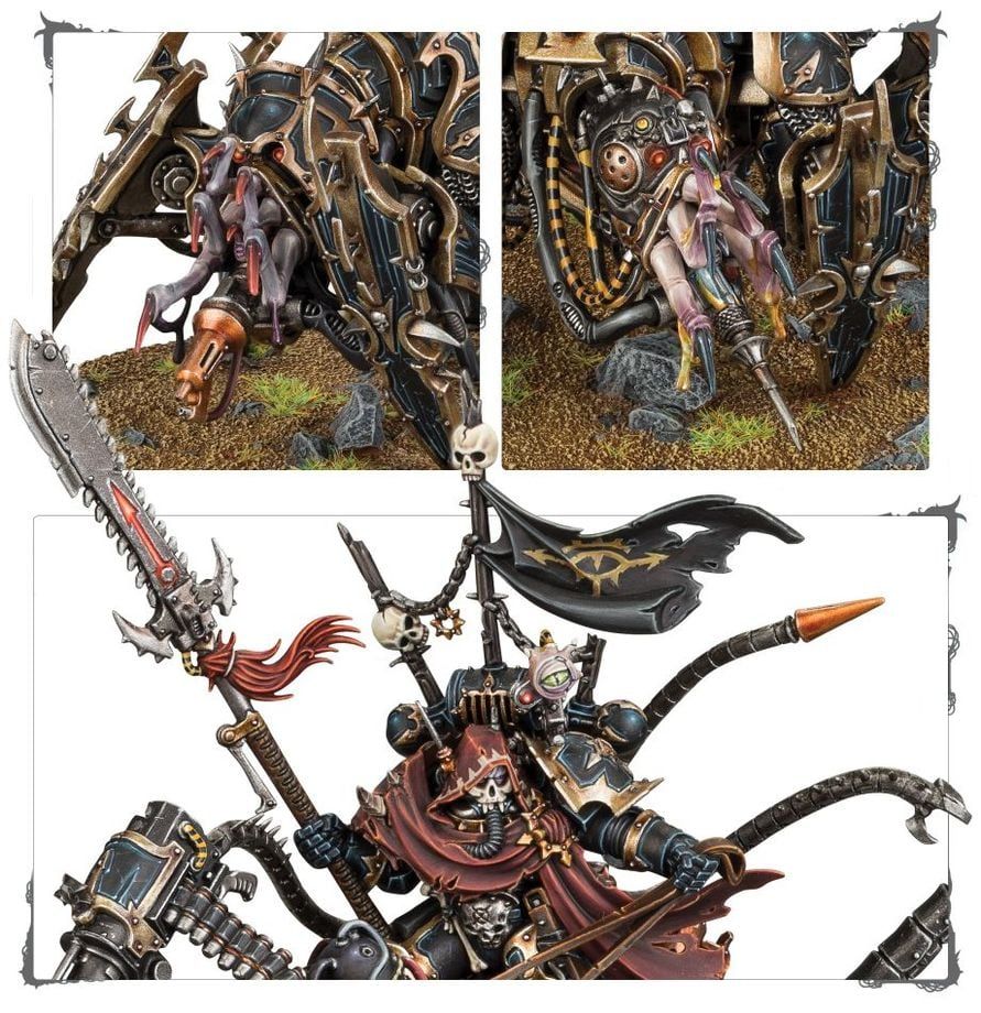  CHAOS SPACE MARINES: LORD DISCORDANT ON HELSTALKER 