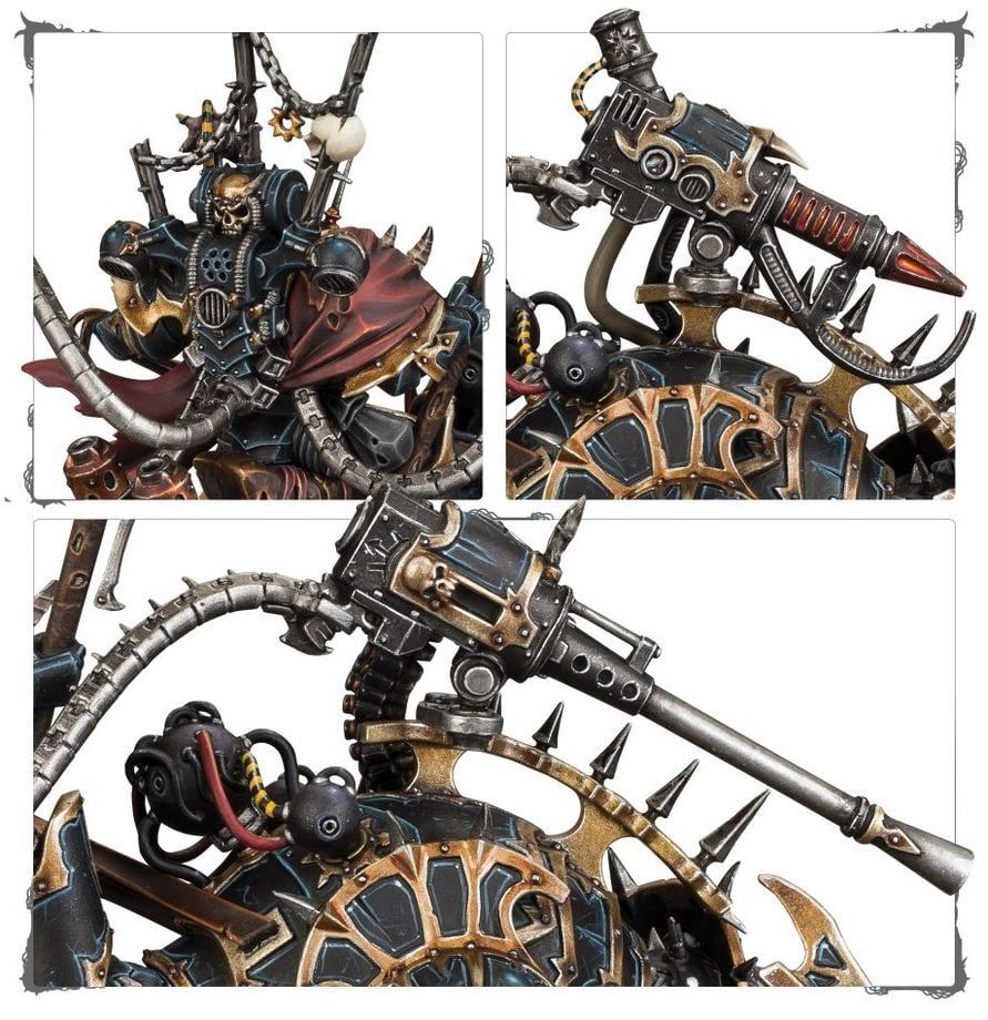  CHAOS SPACE MARINES: LORD DISCORDANT ON HELSTALKER 