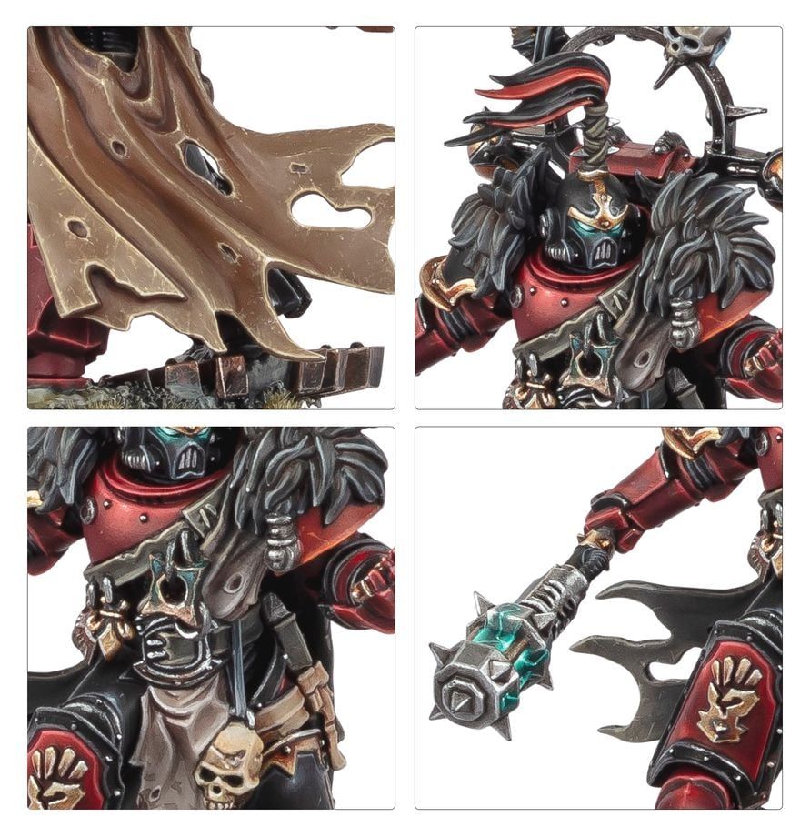  CHAOS SPACE MARINES: RED CORSAIRS REAVE-CAPTAIN 
