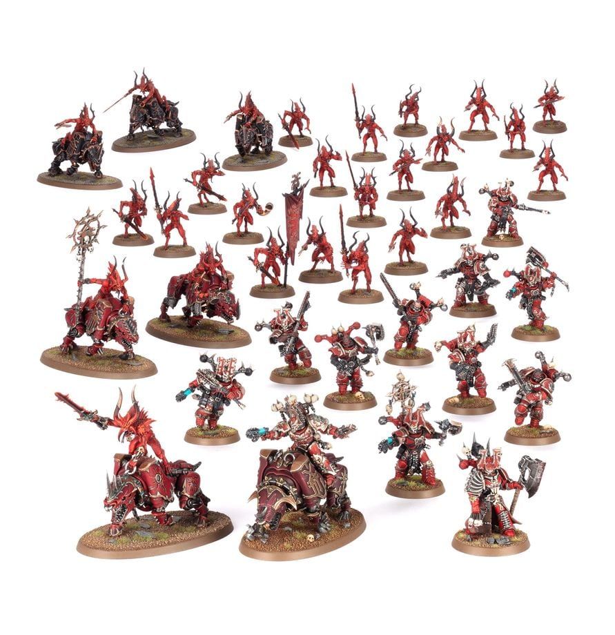  WORLD EATERS BATTLEFORCE: KHORNE DAEMONKIN 
