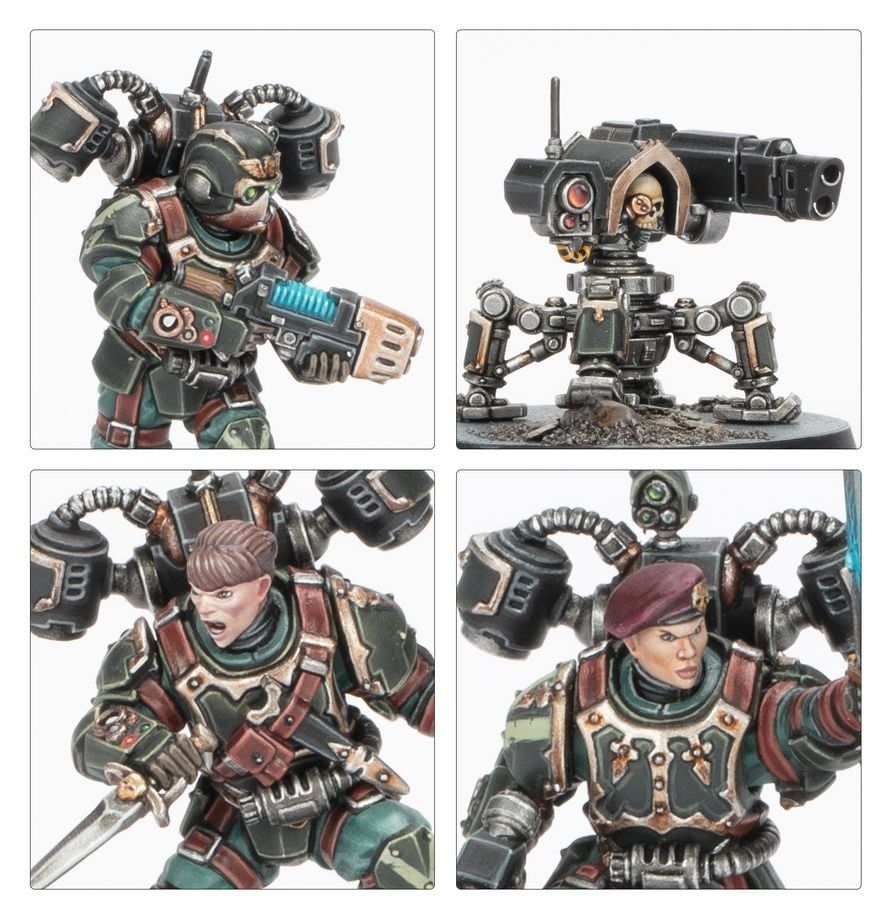  KILL TEAM: TEMPESTUS AQUILONS - ELITE ASTRA MILITARUM DROP TROOPS 
