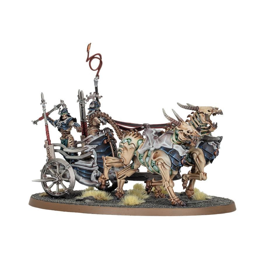  OSSIARCH BONEREAPERS: LIEGE-KAVALOS ON WAR CHARIOT 
