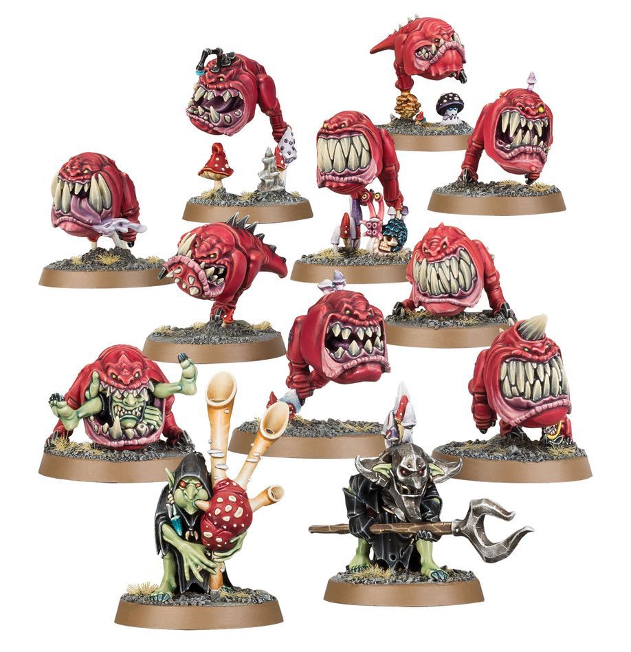  GLOOMSPITE GITZ SQUIG HERD 