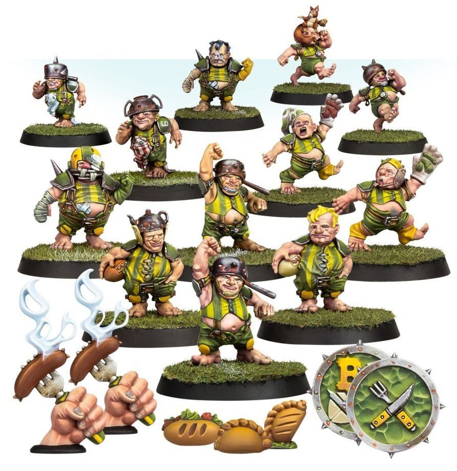  HALFING BLOOD BOWL TEAM - THE GREENFIELD GRASSHUGGERS 