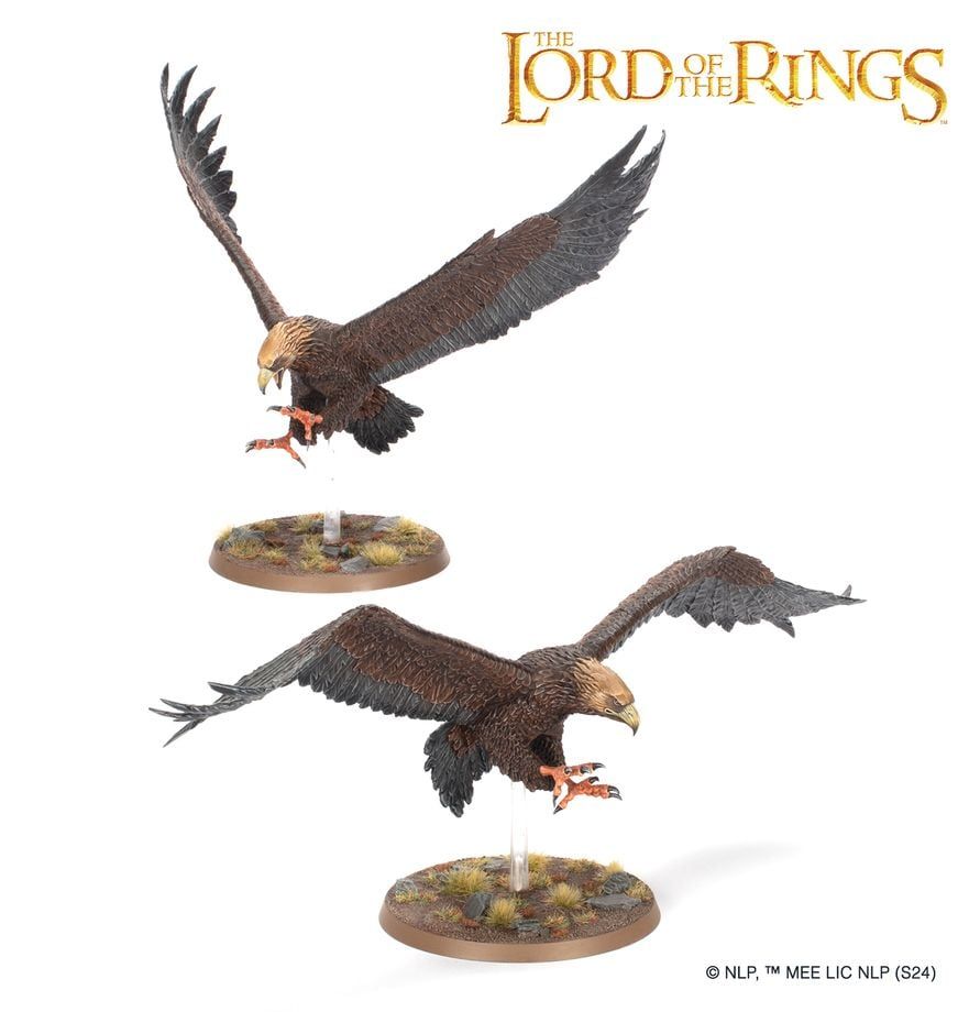  THE LORD OF THE RINGS - MIDDLE EARTH STRATEGY BATTLE GAME: GREAT EAGLES 