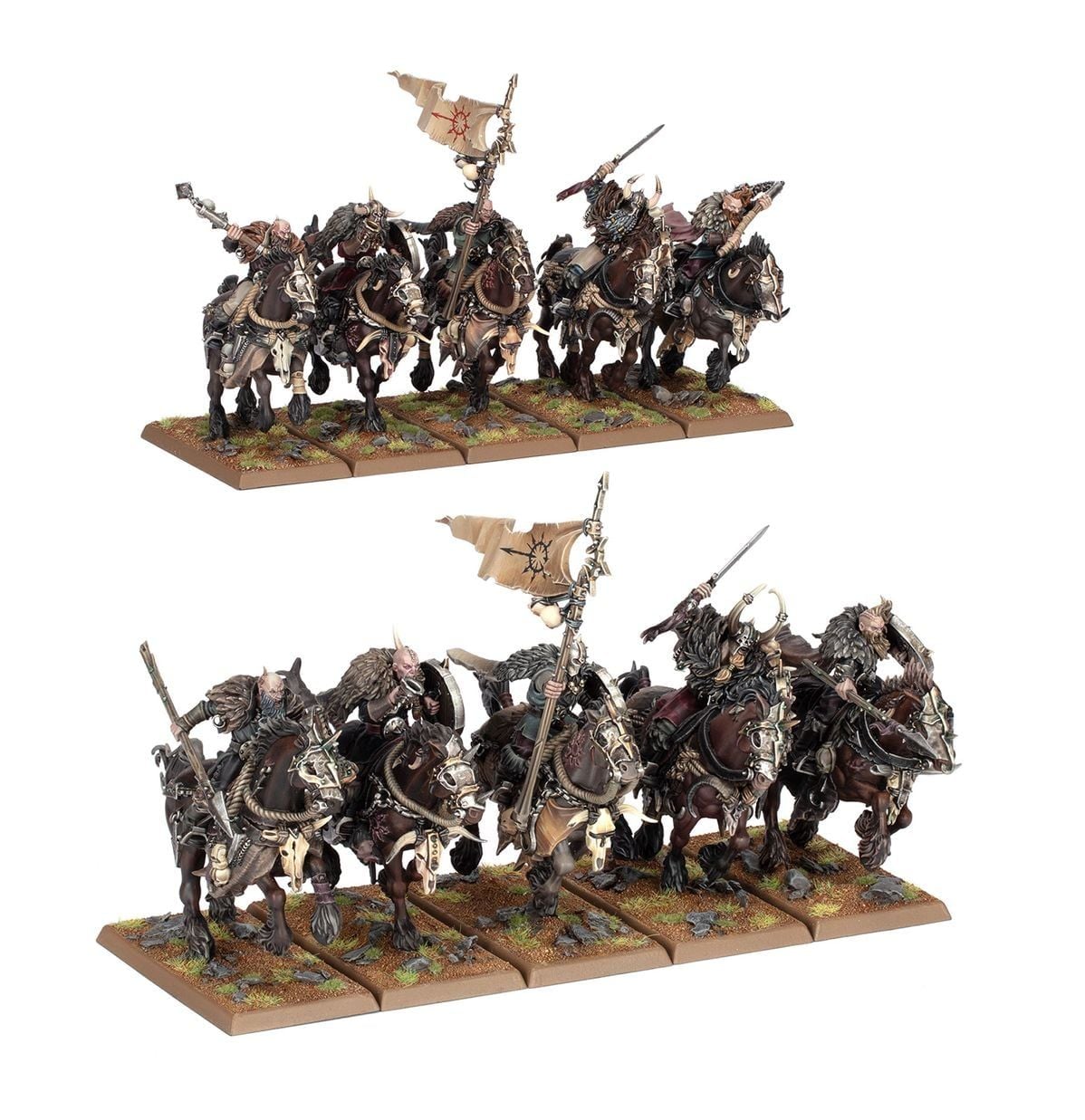  WARRIORS OF CHAOS: CHAOS MARAUDER HORSEMEN 