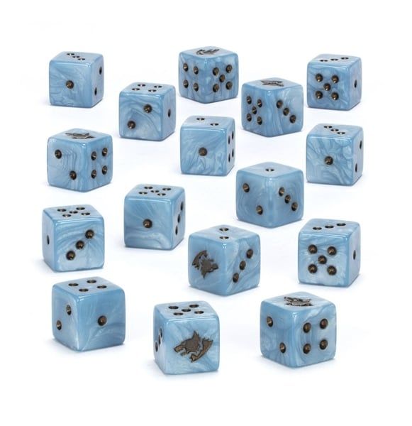  WARHAMMER 40000: SPACE WOLVES DICE 