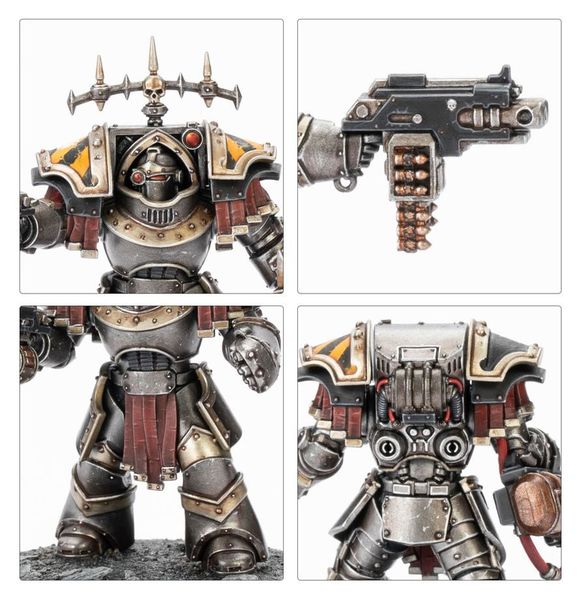  LEGIONES ASTARTES: CATAPHRACTII TERMINATORS WITH COMBI-BOLTERS AND POWER FISTS 