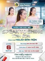 SPEAK TO SHINE TINH GỌN