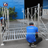  Pallet sắt xếp chồng gập | Pallets gấp gọn 