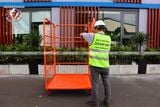  Xe đẩy lồng thép | Thiết kế chuẩn cho kho logistics 