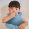 b.box Yếm Ăn Dặm Silicone Có Máng Hứng Chống Thấm Dễ Vệ Sinh