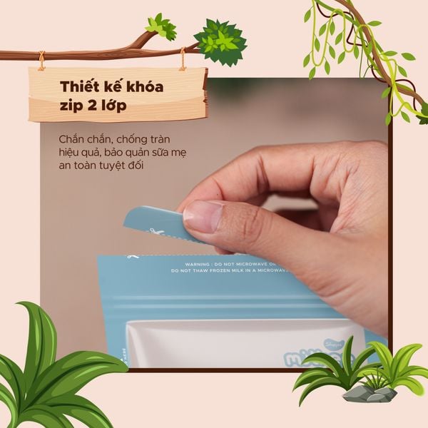 Shapee Túi Trữ Sữa Cảm Biến Nhiệt An Toàn, Tiện Lợi (Hộp 25 Túi)