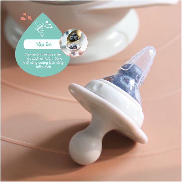FARLIN Túi Nhai Ăn Dặm Silicone Cao Cấp Chống Hóc Cho Bé
