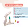 FARLIN DỤNG CỤ ĐỤC LỖ NÚM TI BÌNH SỮA VỚI 3 SIZE ĐẦU ĐỤC TIỆN LỢI