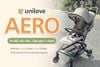 UNILOVE XE ĐẨY AERO - AERO X SIÊU NHẸ, DỄ DÀNG GẤP GỌN BẰNG MỘT TAY, CÓ MÁI CHE CHỐNG TIA UV, BÁNH XE CHỐNG XÓC