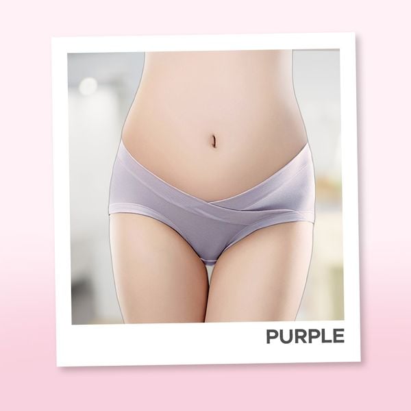 Shapee Quần Lót Bầu Cạp Thấp Mềm Mại, Co Giãn (Set 3 Cái Màu Ngẫu Nhiên)
