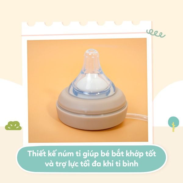 FARLIN Bình Sữa PPSU Smart Drink Cổ Rộng, Tay Cầm Tiện Lợi (270ml)