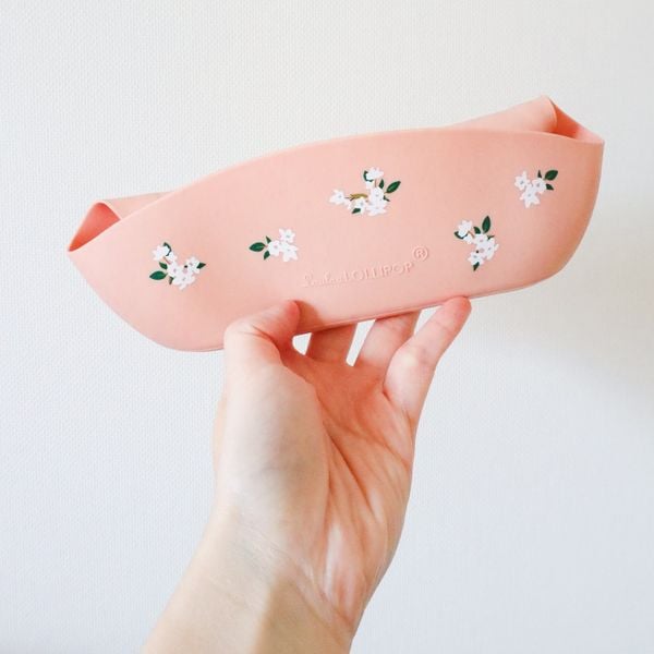 Loulou Lollipop Yếm Ăn Dặm Silicone Có Máng Hứng Chống Thấm Dễ Vệ Sinh
