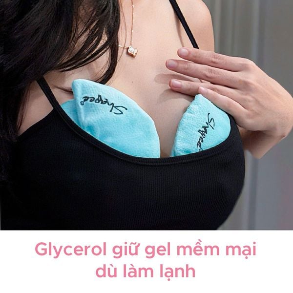Shapee Túi Chườm Nóng Lạnh Cho Mẹ Sau Sinh, Giúp Giảm Đau, Thông Tia Sữa, Kích Sữa (Set 2 Cái)
