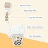 LOULOU LOLLIPOP GẶM NƯỚU SILICONE CAO CẤP GIÚP GIẢM ĐAU VÀ NGỨA NƯỚU CHO BÉ, KÈM DÂY ĐEO TIỆN LỢI, CÓ THỂ THÁO RỜI