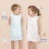 ELAVA TÚI NGỦ DẠNG ÁO CHẤT LIỆU AERO-COOL VÀ COTTON MODAL CAO CẤP, MỀM MẠI, THOÁNG KHÍ, GIÚP BÉ NGỦ NGON
