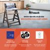 Hauck Alpha+ Ghế Ăn Dặm Bằng Gỗ Thiết Kế Công Thái Học Cho Bé